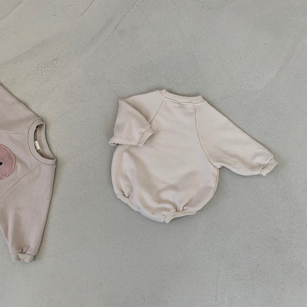 SMILEY FACE SWEATSHIRT ROMPER