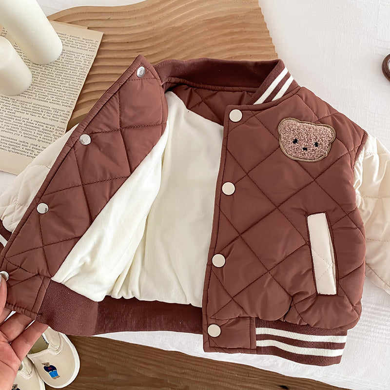 TIMMY BABY COTTON Warm Baseball Jacket