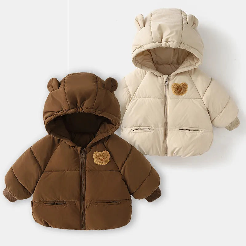BEAR HOODED COAT