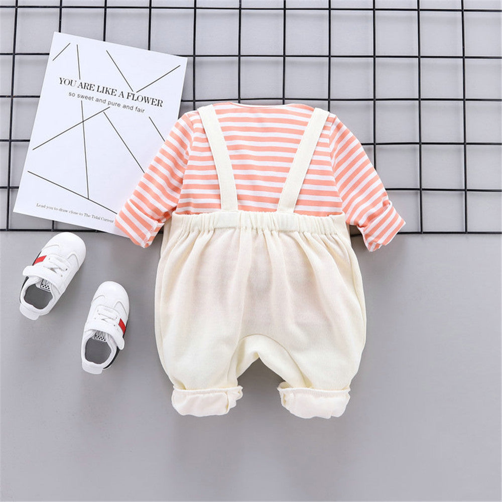BABY ELEPHANT ROMPER SET