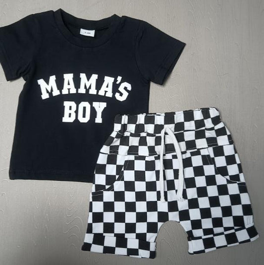 MAMA’S BOY OUTFIT SET
