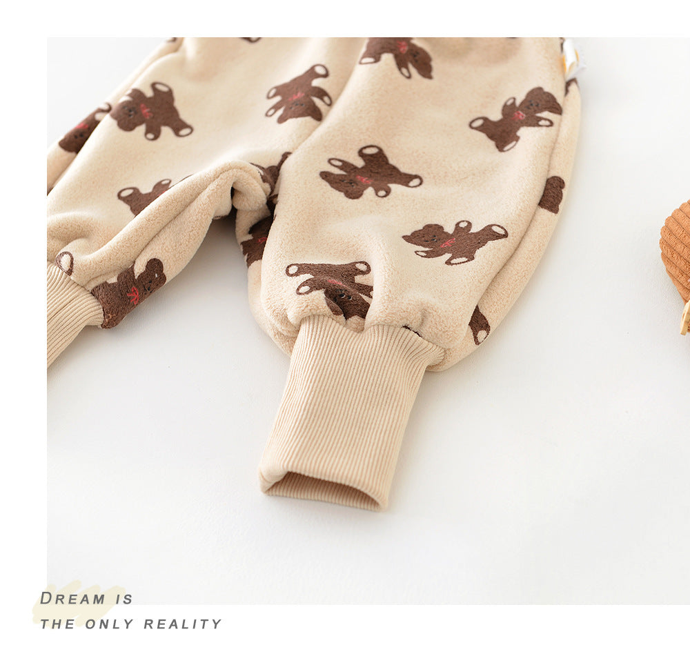WARM MIKEY 2-PIECE SET WITH HOOD