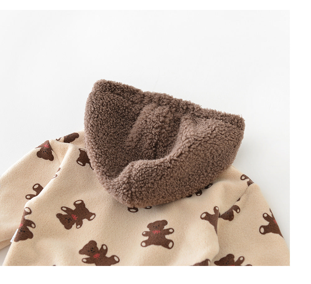 WARM MIKEY 2-PIECE SET WITH HOOD