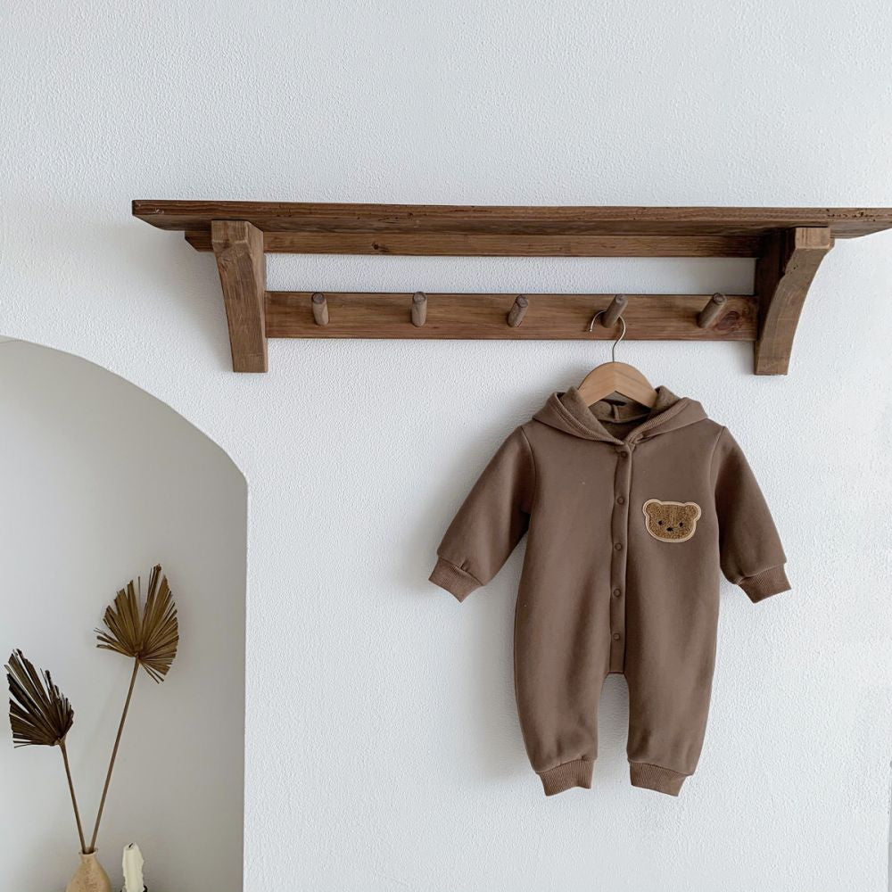 Teddy Onesie | Brown