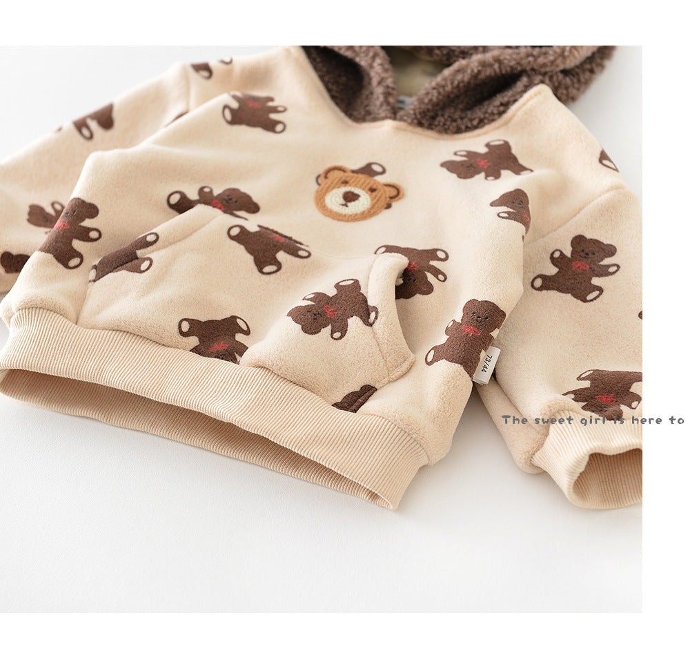 WARM MIKEY 2-PIECE SET WITH HOOD