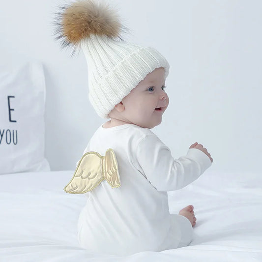 FLYING ANGEL ORGANIC COTTON ROMPER
