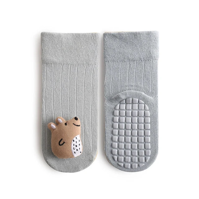 Cotton Animal Baby Socks Non Slip