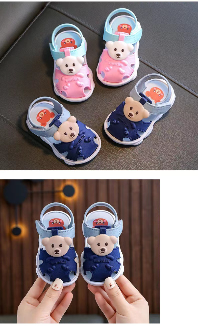 Summer Closed Toe Little Bear Beach Shoes