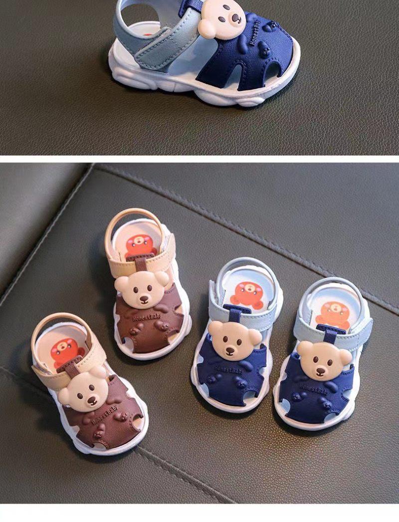 Summer Closed Toe Little Bear Beach Shoes