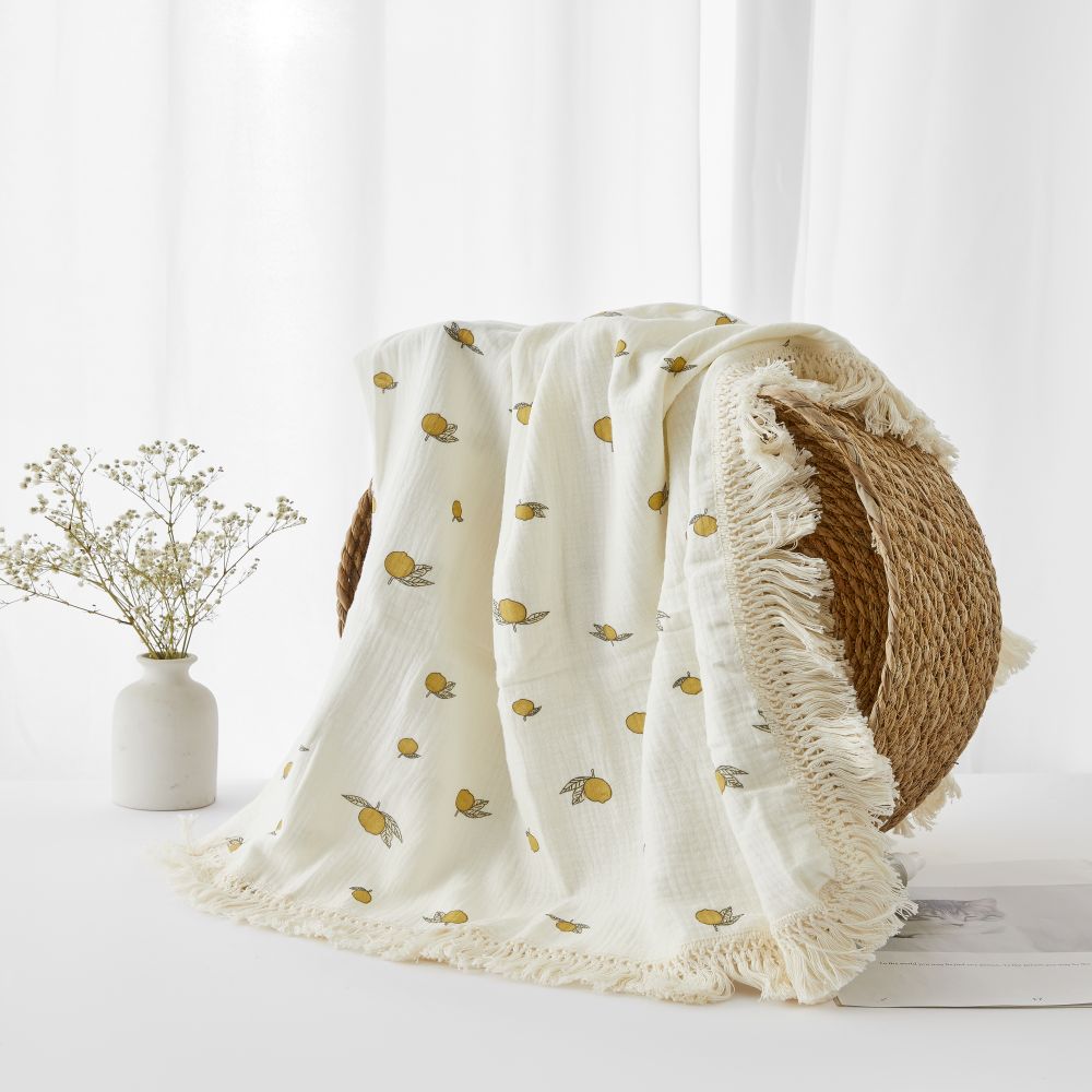 MUSLIN BED COMFORTER SLEEPING BLANKET