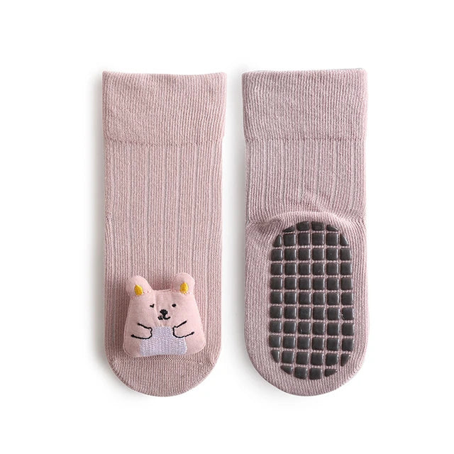 Cotton Animal Baby Socks Non Slip