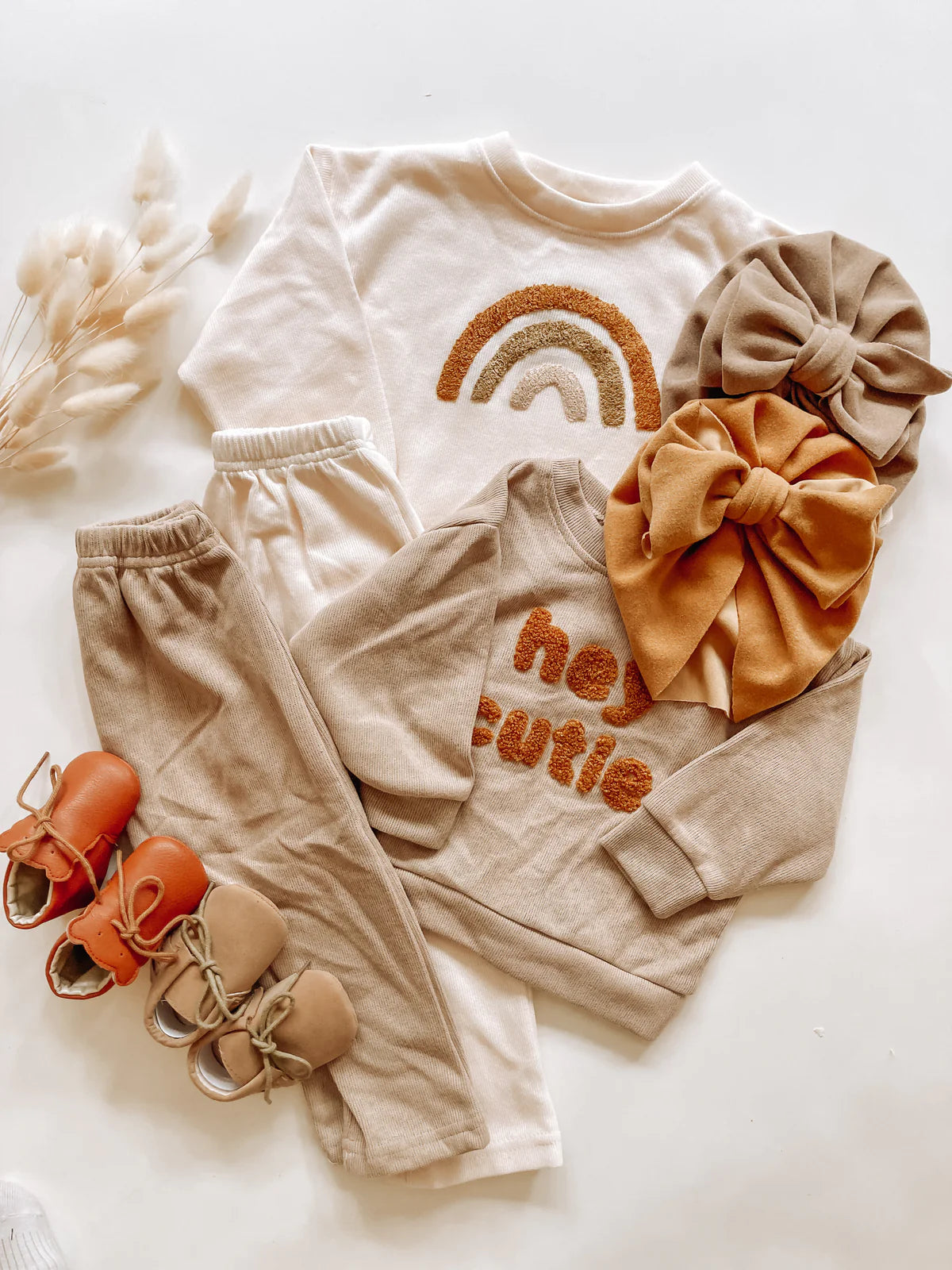 RAINBOW SWEATER &amp; PANTS SET