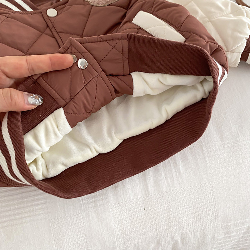 TIMMY BABY COTTON Warm Baseball Jacket
