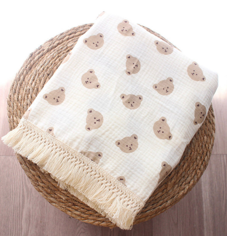 MUSLIN BED COMFORTER SLEEPING BLANKET
