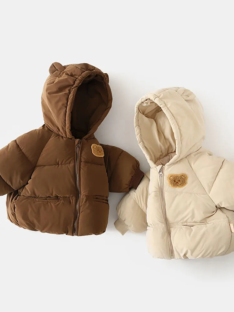 BEAR HOODED COAT
