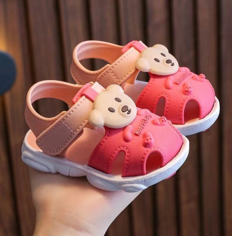 Summer Closed Toe Little Bear Beach Shoes