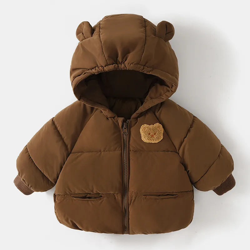 BEAR HOODED COAT