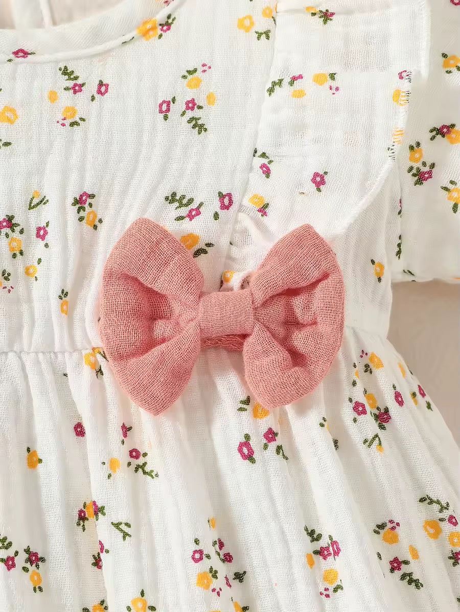 CUTEST BOWY 2PIECE-BOW & ROMPER