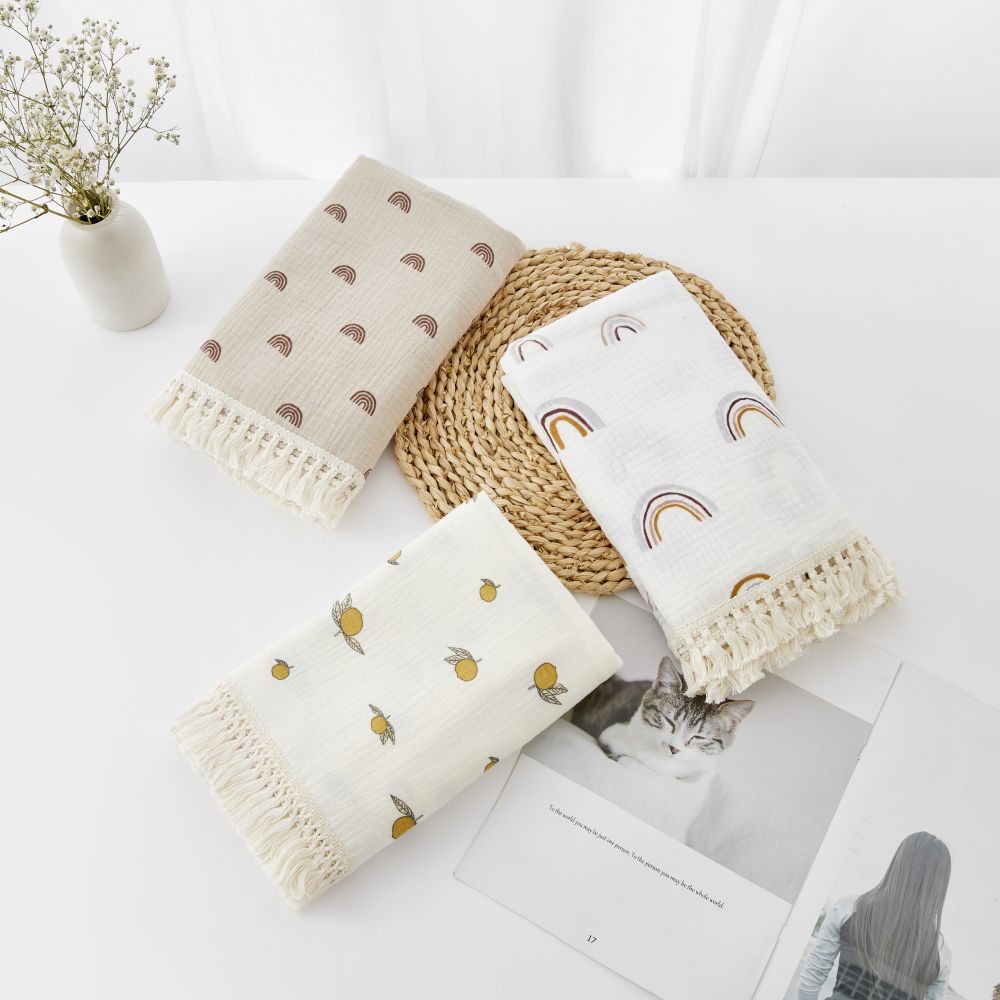 MUSLIN BED COMFORTER SLEEPING BLANKET