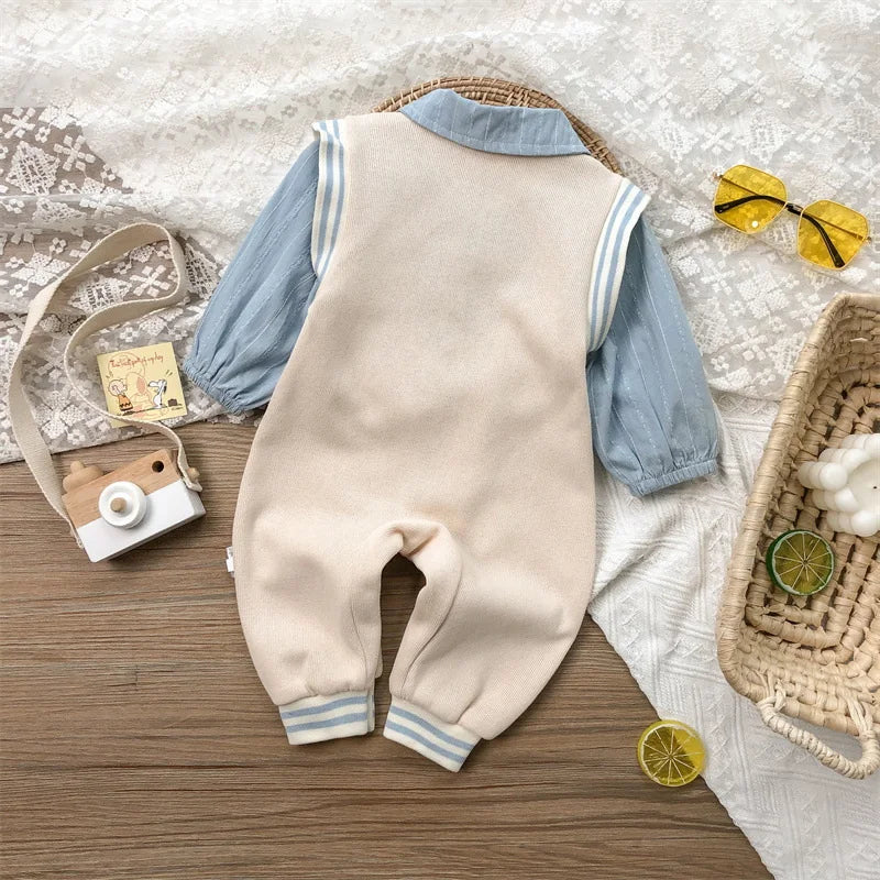 CREAM ONESIE SET