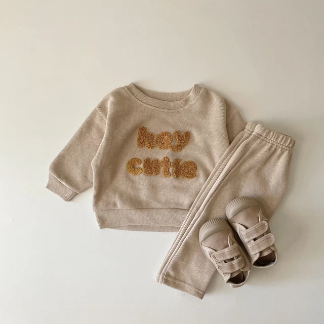 RAINBOW SWEATER &amp; PANTS SET