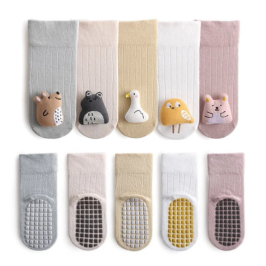 Cotton Animal Baby Socks Non Slip