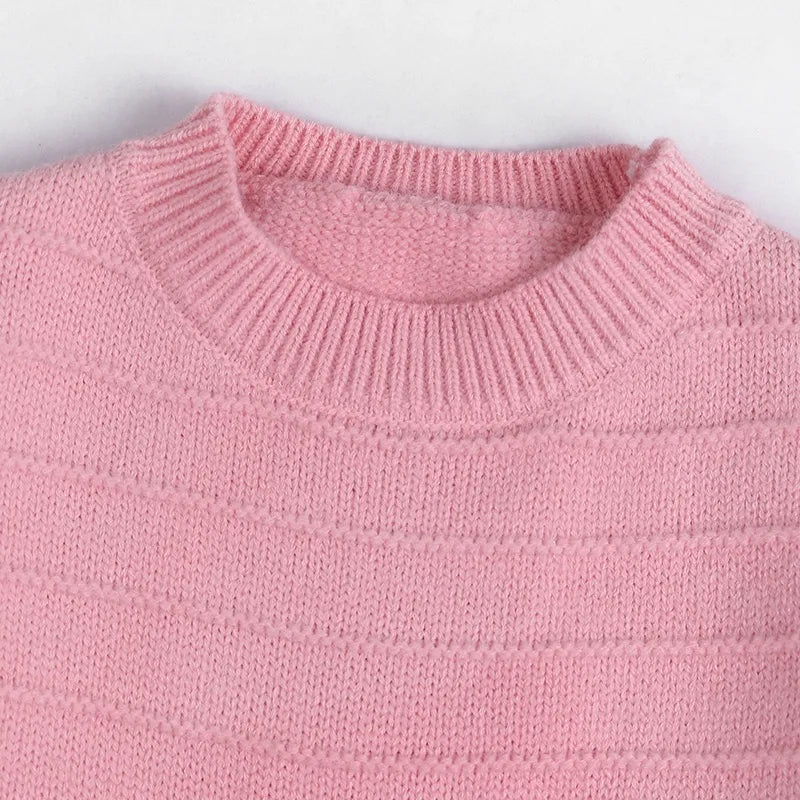 CUTENESS FURRY KNIT SWEATER
