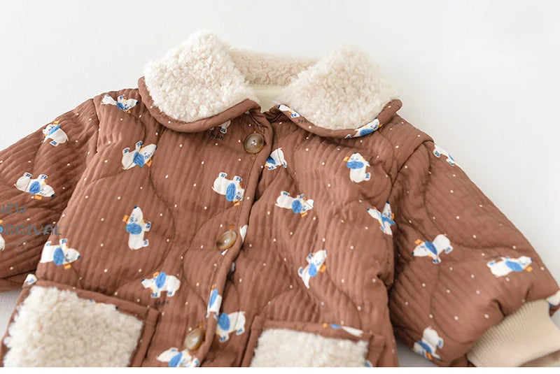 TONI BEAR WARM ROMPER + BAG