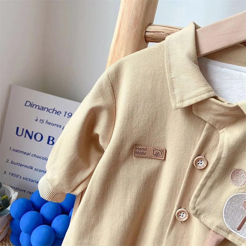 BEAR HANDMADE ROMPER 