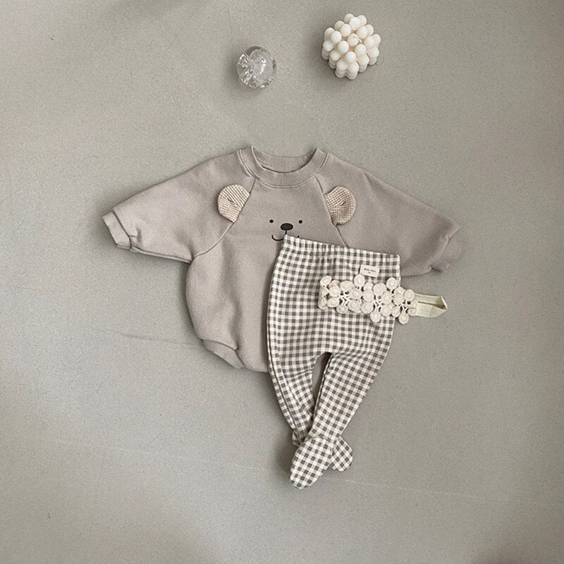 BEAR EAR ROMPER