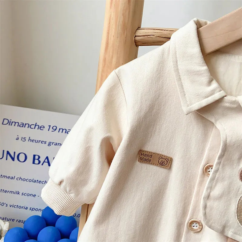 BEAR HANDMADE ROMPER 
