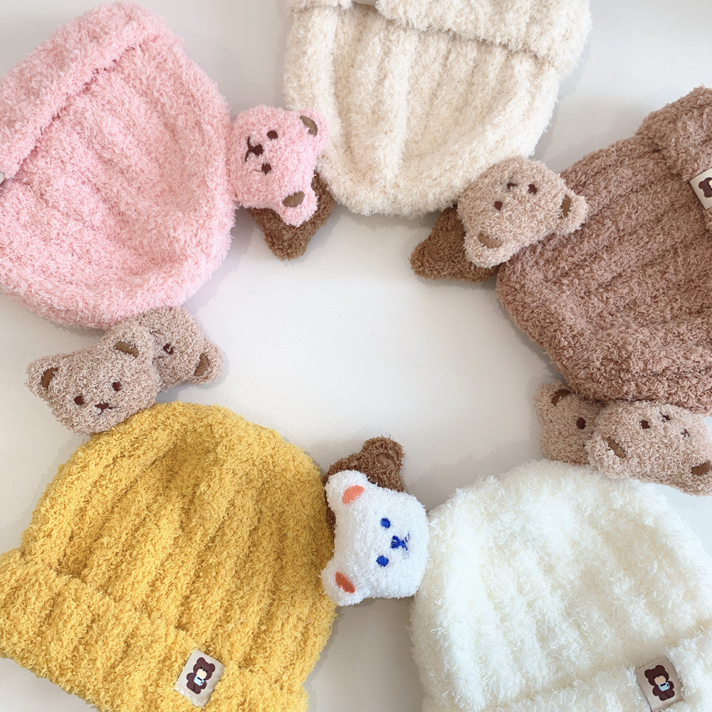 BABY BEAR HAT &amp; SCARF