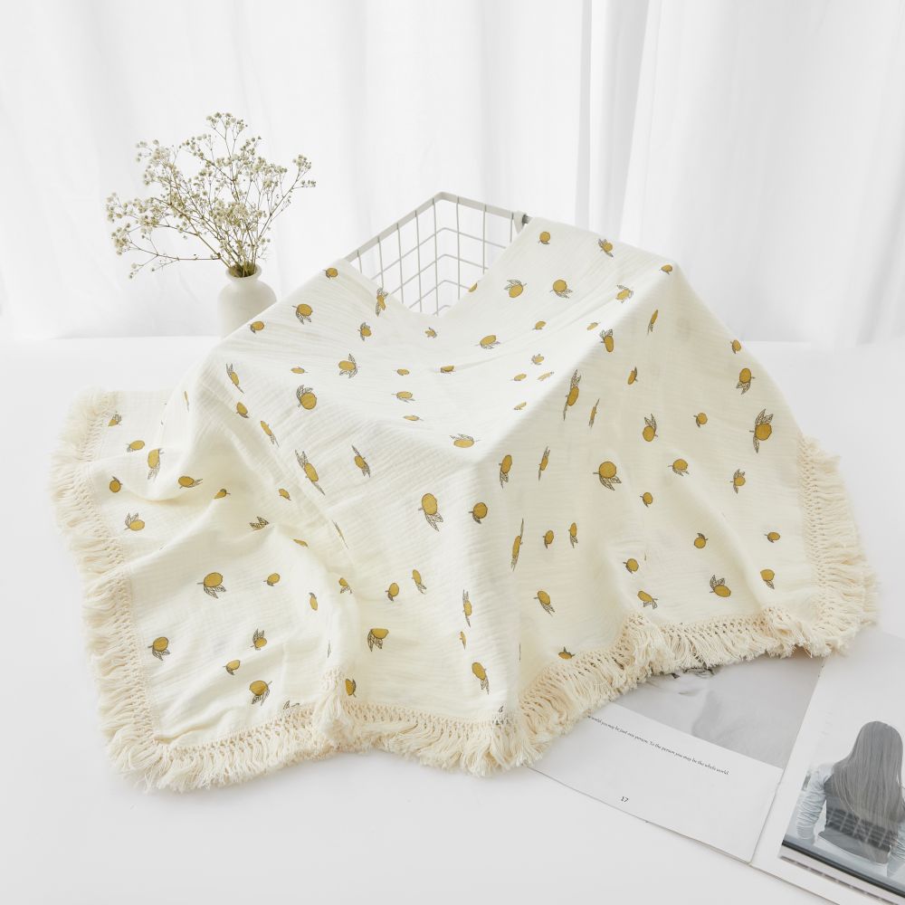 MUSLIN BED COMFORTER SLEEPING BLANKET