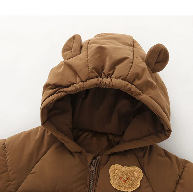 BEAR HOODED COAT