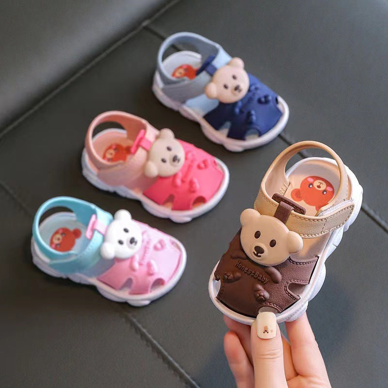 Summer Closed Toe Little Bear Beach Shoes