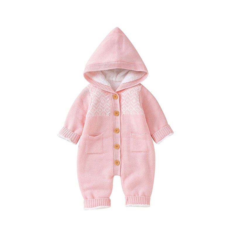 TAYLER HOODED FLEECE-LINED KNIT RO