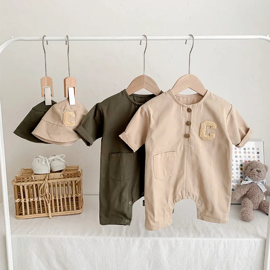 WILLY BEAR ROMPER &amp; HAT