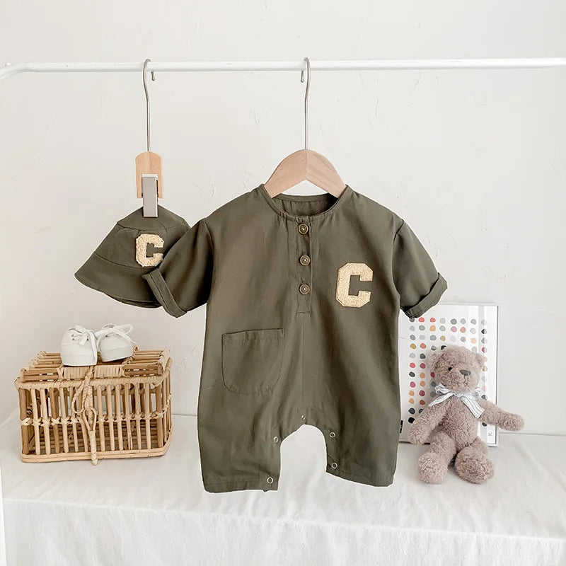 WILLY BEAR ROMPER &amp; HAT
