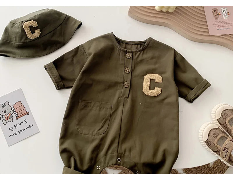 WILLY BEAR ROMPER &amp; HAT