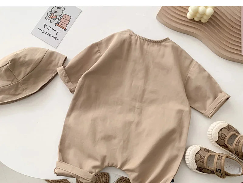 WILLY BEAR ROMPER &amp; HAT