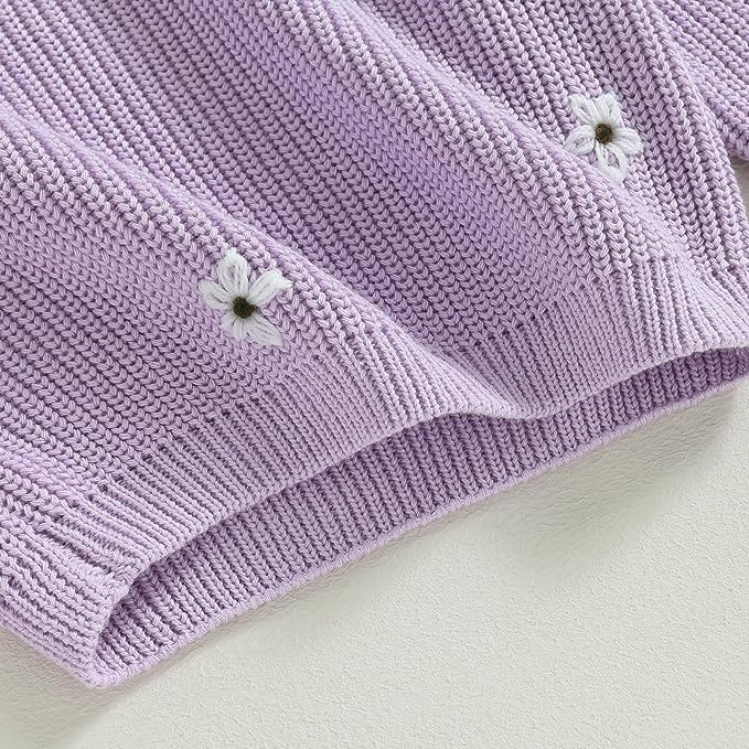 KNITTED DAISY JUMPER 