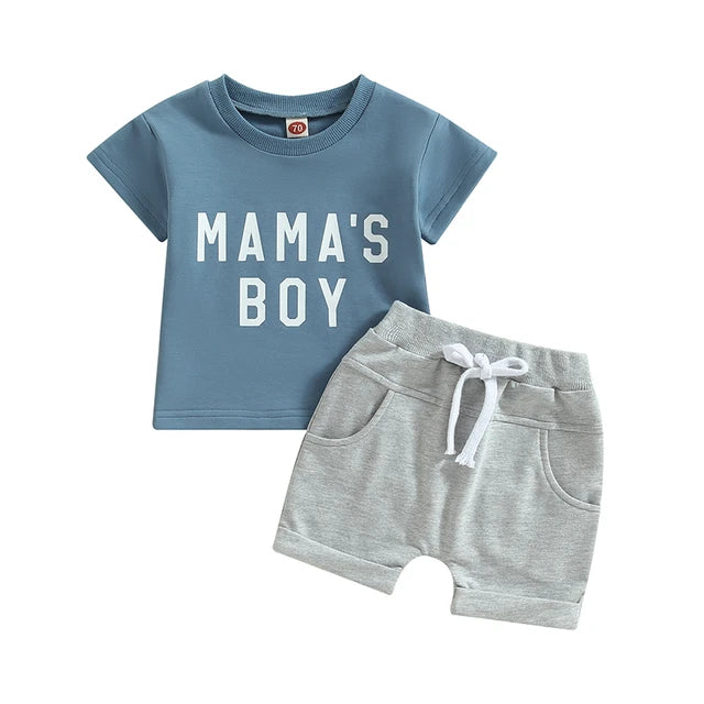 MAMA’S BOY OUTFIT SET