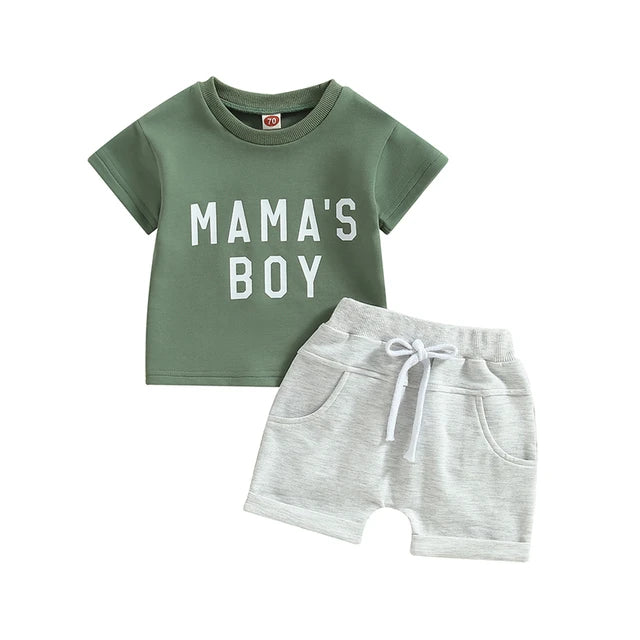 MAMA’S BOY OUTFIT SET