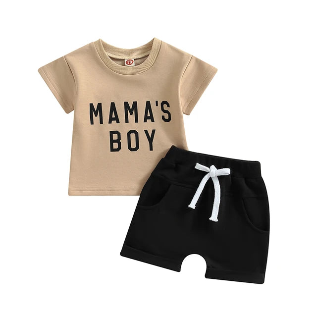 MAMA’S BOY OUTFIT SET