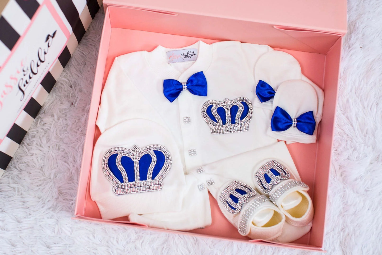 Angel Wings 4 Piece Set (Royal Blue)