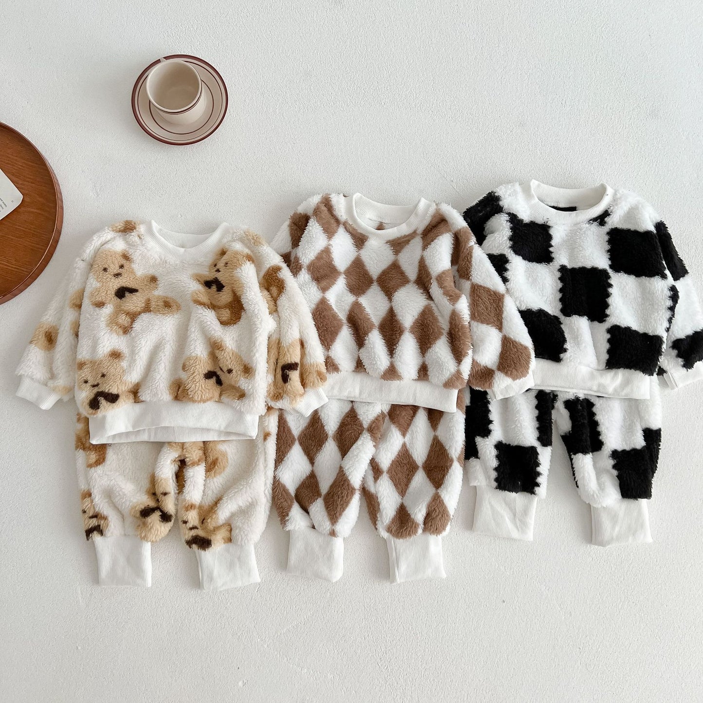 Baby Fleece Shirt and Pants Set