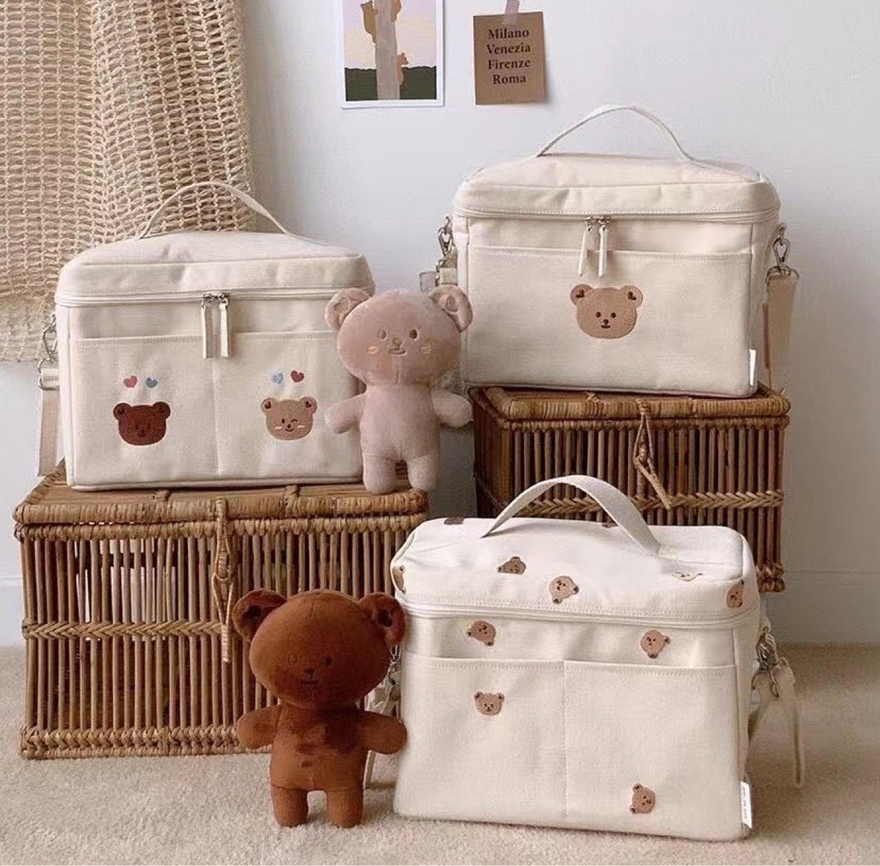MULTIFUNCTIONAL DIAPER NAPPY BAG