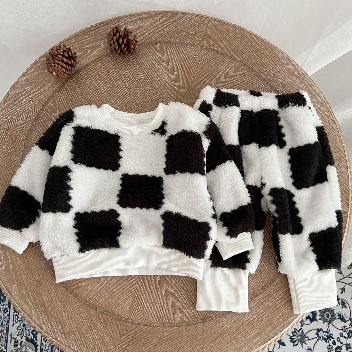 Baby Fleece Shirt and Pants Set