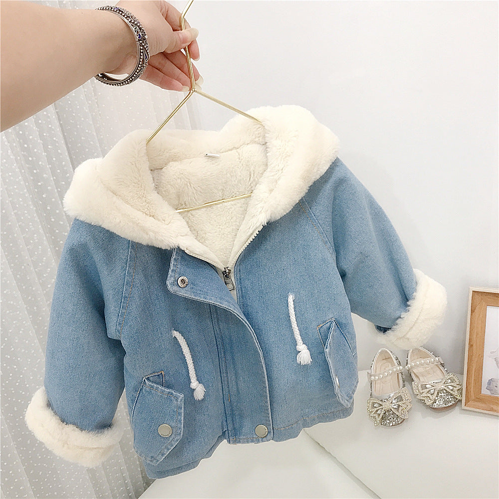 Cute Rabbit Hooded Parka