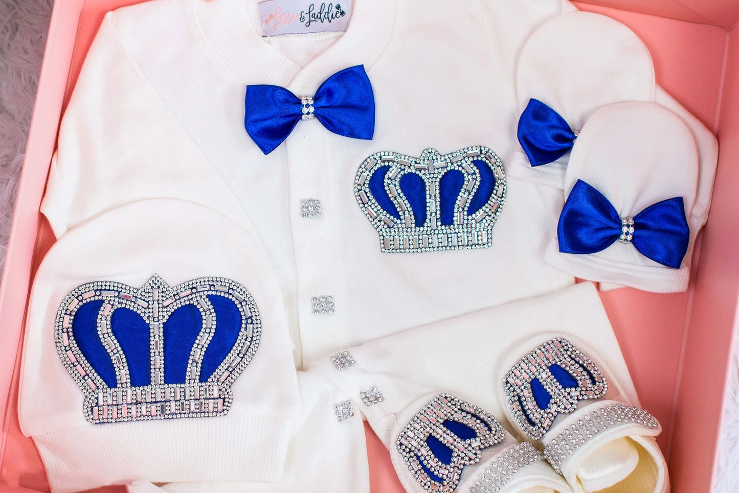 Angel Wings 4 Piece Set (Royal Blue)